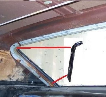 HEADLINER REAR RETAINER RIGHT USED 68-72 CHEVELLE – Chicago Muscle Car ...