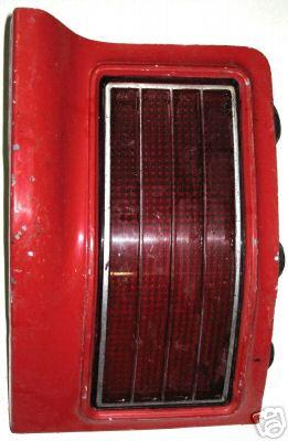TAIL LIGHT ASSEMBLY, LH, 74-5 LX G- LE, LUXURY GRAND LEMANS, USED