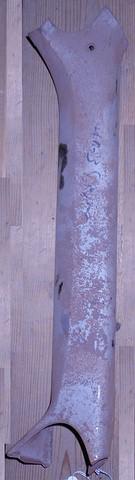 PILLAR POST TRIM, RH, INSIDE OF PILLAR, STEEL, USED
