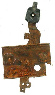 TAILGATE RELEASE HANDLE, INSIDE, 62-7 NOVA STA-WAG, USED