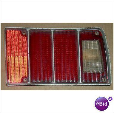 TAIL LIGHT LENS, RH, 74-76 S-W IM CP WAGONS, USED