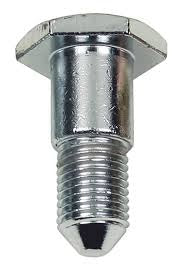 SEAT BELT BOLT, NEW, EACH, CHROME, 64-66 GM CARS