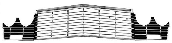 FRONT GRILLE, NEW, 65 IMPALA