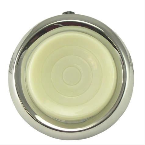 DOME LIGHT ASSEMBLY, ROUND, WITH 3 CIRCULAR RINGS LENS,NEW