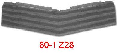 FRONT GRILL ,UPPER BLACK NEW 80 81 Z28