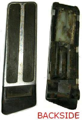 GAS PEDAL, w/TRIM, 62 EC IN LS ELECTRA INVICTA LESABRE, USED