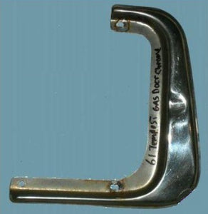 FUEL DOOR EDGE GUARD MOLDING, USED, 61-2 LEMANS TEMPEST