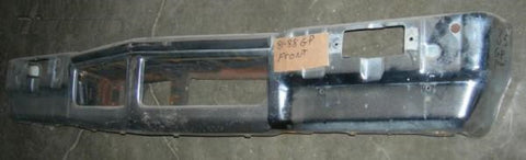 FRONT BUMPER, CHROME, STEEL  USED, 81-87 GRAND PRIX