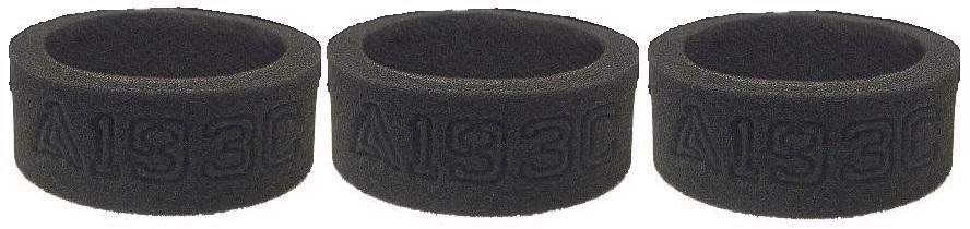 AIR FILTER FOAM, TRIPOWER, EMBOSSED A196C SET 57-66 GTO PONTIAC