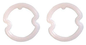 BACKUP LIGHT LENS GASKETS, PAIR NEW 64-66 PONTIAC