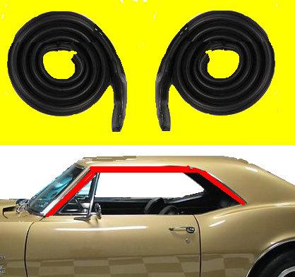 ROOFRAIL WEATHERSTRIP, 62 B-BODY, 2 DOORS HRDTP, IM CT LE 88, PR