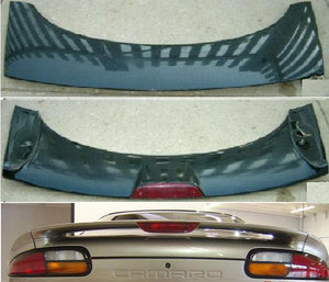 REAR SPOILER, STD, 93-02 CA, USED, WING HAS SLOT FOR BRAKE LITGHT