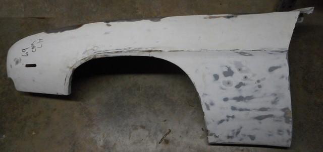 FRONT FENDER, LH, 69 CA, STD, USED