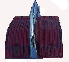 TAIL LIGHT LENS, RH, 63 OLDS 88, USED