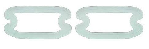 PARK LIGHT LENS GASKETS, PAIR, NEW, 64-67 LEMANS, 67 FIREBIRD GP CAT BONN