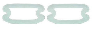 PARK LIGHT LENS GASKETS, PAIR, NEW, 64-67 LEMANS, 67 FIREBIRD GP CAT BONN