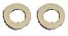 LICENSE LIGHT GASKETS ,PAIR NEW 64 65 CHEVELLE