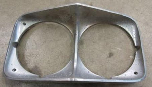 HEADLIGHT BEZEL ,RIGHT USED 70 IMPALA CAPRICE