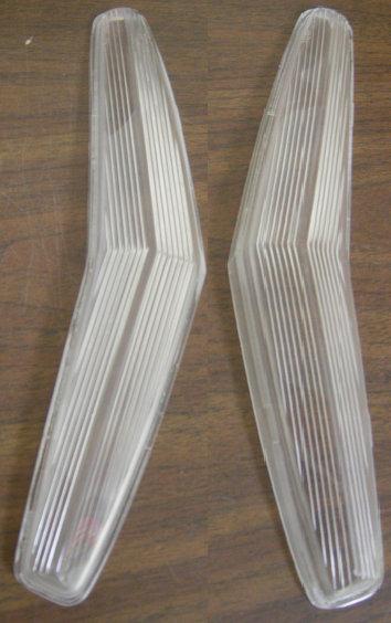 BACKUP LIGHT LENS, PAIR, REPRO