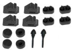 BODY RUBBER STOPPER KIT, NEW, 70-81 CAMARO