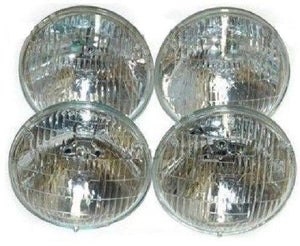 HEADLIGHT BULB, T-3, SET 4, 60-67 SET OF 4, W/T3 SYMBOL REPRO