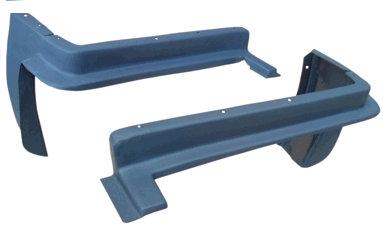FRONT BUMPER FILLER, PR, 78-9 REGAL, HEADER, BUMPER, PLASTIC, CORNERS, REPRO