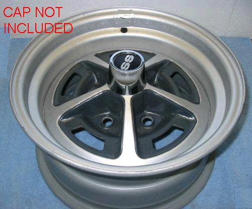 WHEEL RIM, SS, 14X7, 69-70 CH NV 69 CA, 5 THIN SPOKES, REPRO