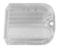 BACKUP LIGHT LENS, NEW, EACH, 66 CHEVELLE
