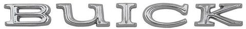 HOOD LETTERS OR EMBLEMS (BUICK)