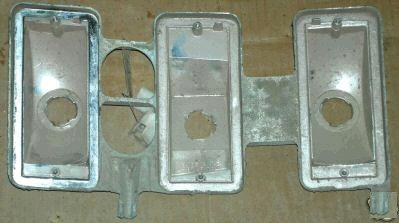 TAIL LIGHT HOUSING, LH, 70 IM CP, EXC BA BI STA-WAG, USED
