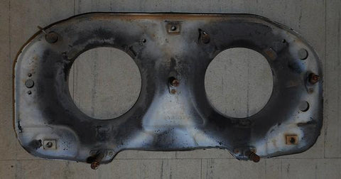 HEADLIGHT BACKING PLATE, RIGHT SIDE, USED