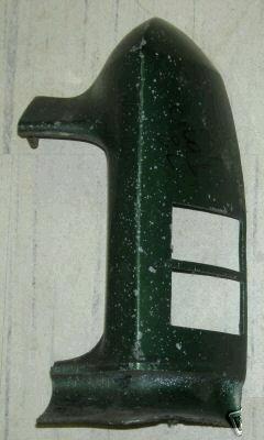 FENDER EXTENSION, LH, 72 IM CP & PARKLIGHT HOUSING, STEEL, USED