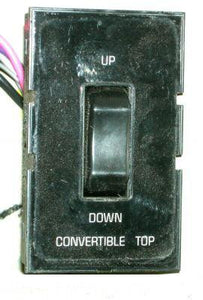 CONVERTIBLE TOP SWITCH, 91-2 CUT, USED,  CAST#10063212