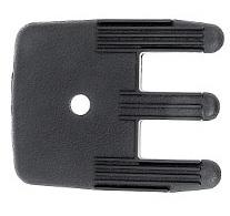 BUCKET SEAT TRACK  BOLT COVER, REPRO, EACH
