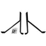 REAR BUMPER BRACKET SET, NEW 63-66 TRUCK STEPSIDE