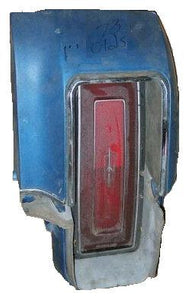 TAIL LIGHT LENS ASSEMBLY, RH, 73 CS, 2 DOOR, COUPS, USED, EA