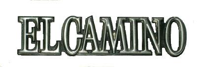 QUARTER EMBLEM ( EL CAMINO ) NEW, 78-87