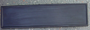 RADIO DELETE PLATE, NEW, 67-68 IMPALA