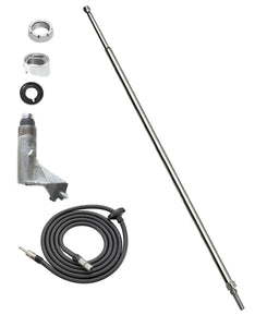 ANTENNA ASSEMBLY, FRONT, TELESCOPIC, NEW, 68-69 GTO