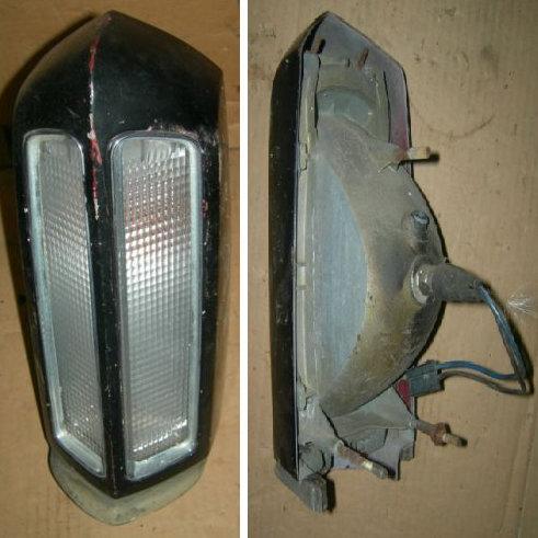 PARK LIGHT ASSEMBLY, LH, 71-2 ELDO, USED