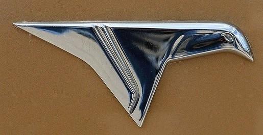 FENDER EMBLEM, RH, (BIRD) REPRO
