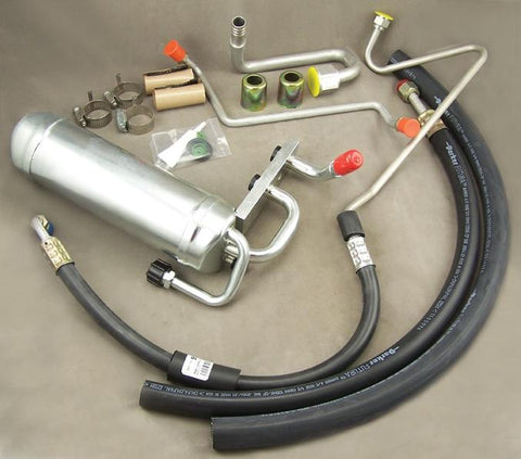AC MUFFLER & HOSE KIT ,NEW 65-67 GTO