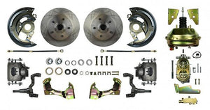 FRONT DISC BRAKE SETUP,  POWER, NEW, REPLACEMENT