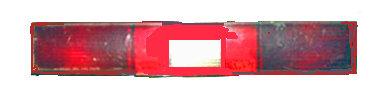 TAIL LIGHT LENS, RH, 73 LE GTO, USED, EXC WG GA LX LEMANS