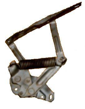 HOOD HINGE, LH, 64-5 SK GS, USED, SP, LESS SPRING