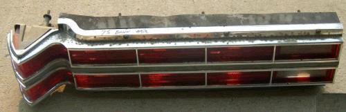 TAIL LIGHT ASSEMBLY, LH, 75-6 BO GV, USED
