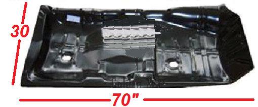 FLOOR PAN ,RIGHT, FULL HALF, 64-7 A-BODY