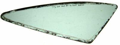 QUARTER GLASS ,TRIANGLE RIGHT 73-7 A-BODY