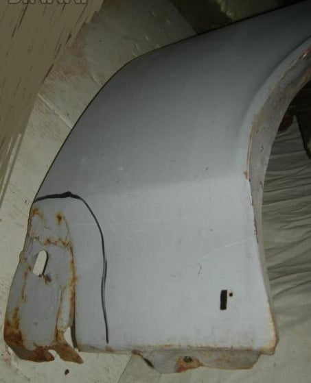 FRONT FENDER, RIGHT USED STEEL, 67 GTO LEMANS