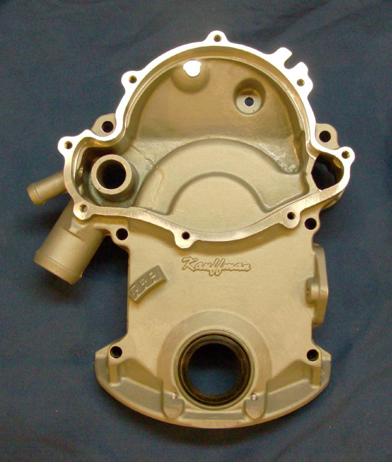 TIMING CHAIN HOUSING ,NEW AFTERMARKET 65-68 PONTIAC
